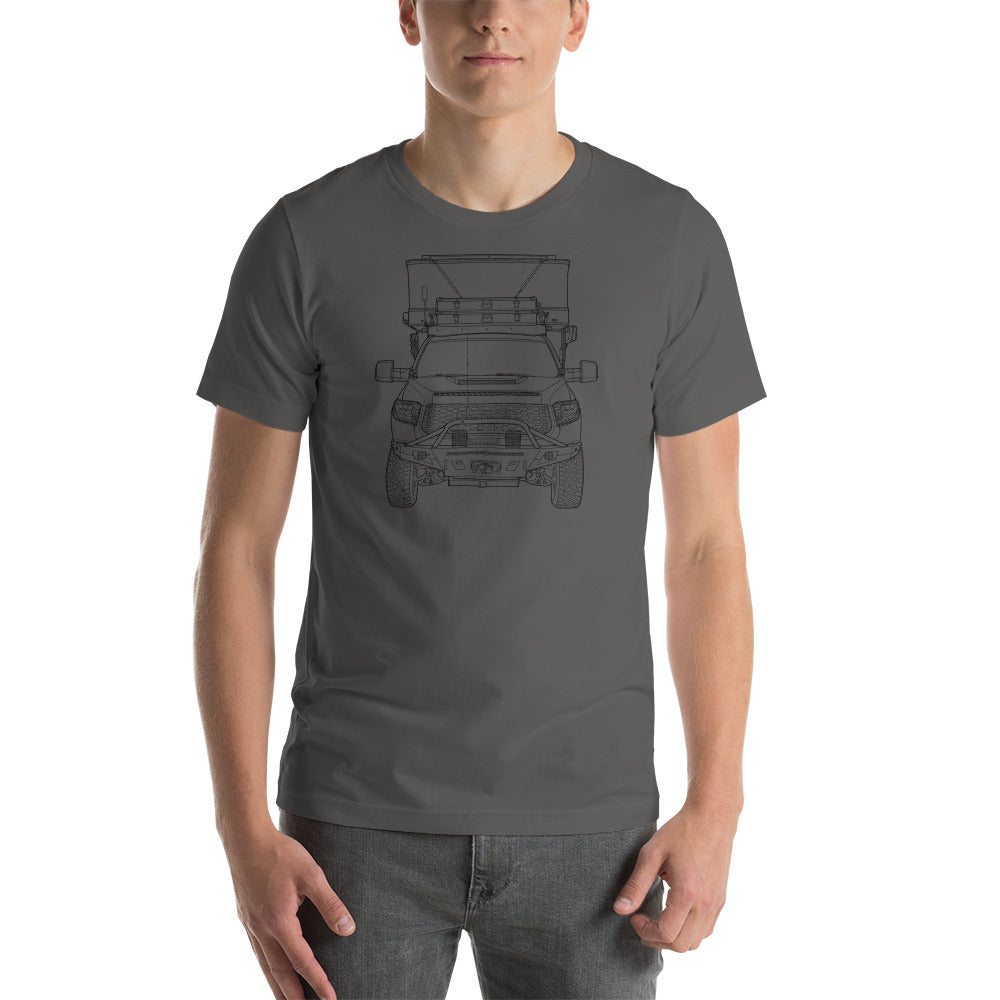 DSO Camper F/B Technical Short-Sleeve Unisex T-Shirt