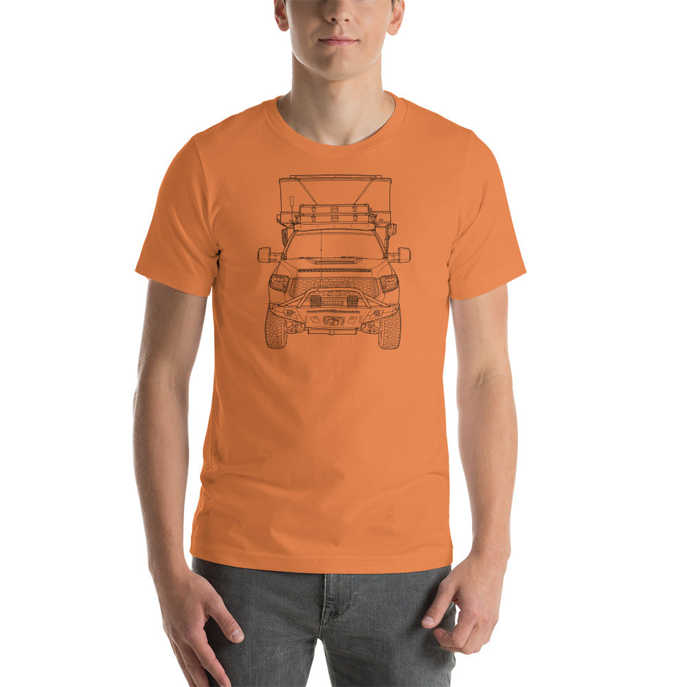 DSO Camper F/B Technical Short-Sleeve Unisex T-Shirt